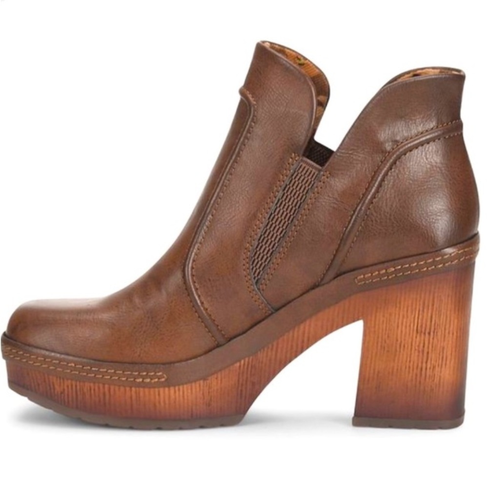 Kork-Ease Brown Ankle Boots